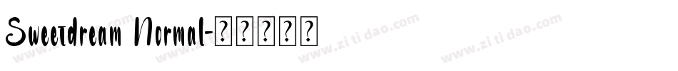 Sweetdream Normal字体转换